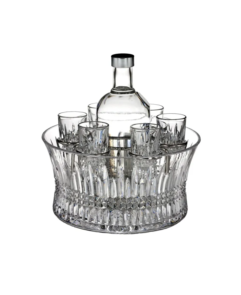 Lismore Diamond Vodka Chiller Set, 7 Piece