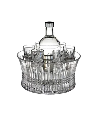 Lismore Diamond Vodka Chiller Set, 7 Piece