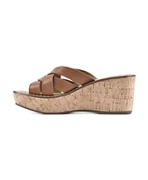 White Mountain Women's Samwell Wedge Sandals