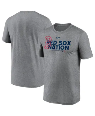 Men's Nike Heathered Charcoal Boston Red Sox Local Rep Legend T-shirt