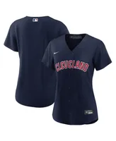 Women's Nike Navy Cleveland Guardians Alternate Official Replica Jersey