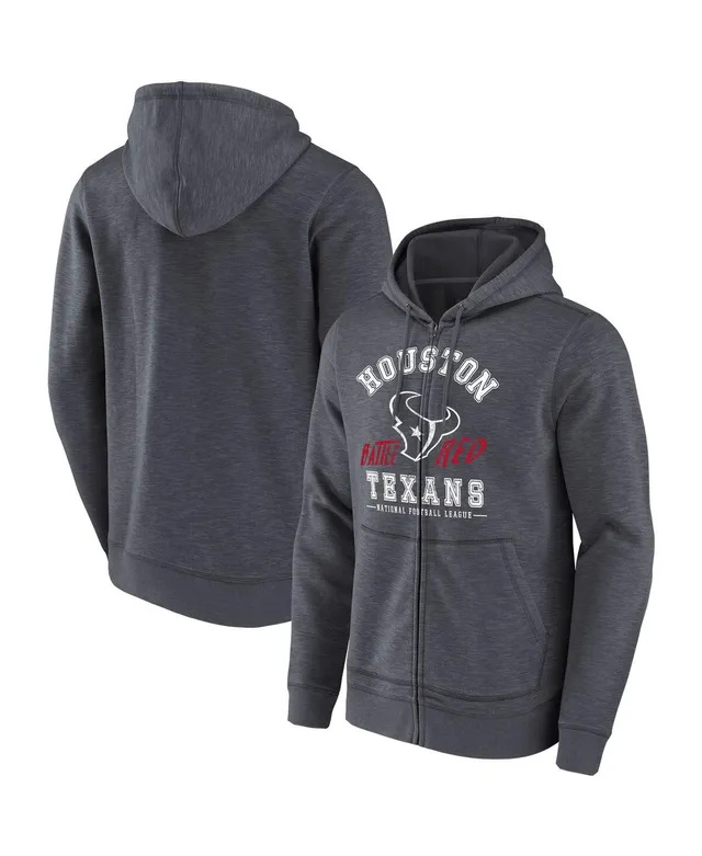 Men's NFL x Darius Rucker Collection by Fanatics Heathered Gray Washington Football Team Slub Full-Zip Hoodie Size: Medium