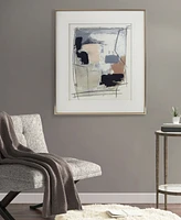 Madison Park Abstract Reveal Double Matted Framed Glass Wall Art