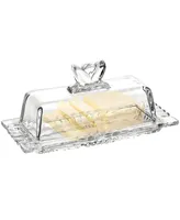 Bezrat Glass Butter Dish