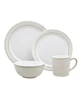 Denby Natural Canvas 4 Piece Place Setting