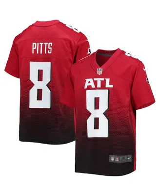 Big Boys Nike Kyle Pitts Red Atlanta Falcons Game Jersey