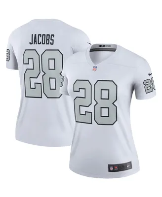 Women's Nike Josh Jacobs White Las Vegas Raiders Color Rush Legend Player Jersey