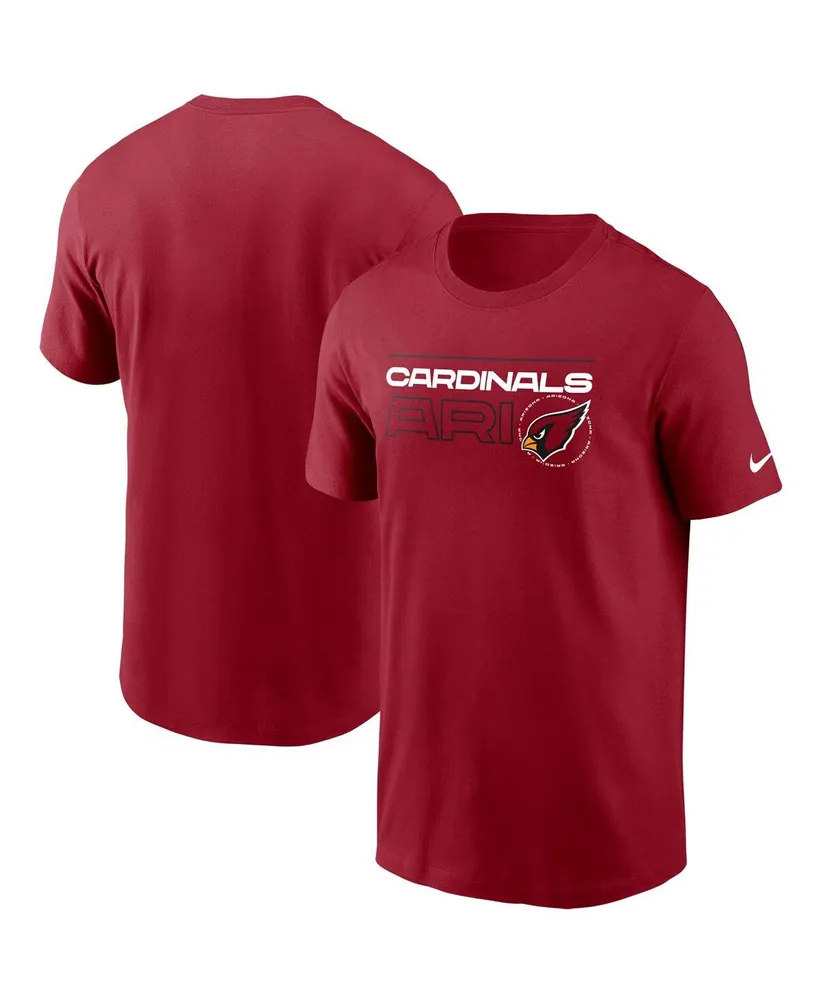 Men's Nike Cardinal Arizona Cardinals Broadcast Essential T-shirt