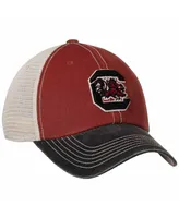 Men's Top of the World Garnet, Black South Carolina Gamecocks Offroad Trucker Adjustable Hat