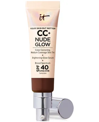 It Cosmetics Cc+ Nude Glow Lightweight Foundation + Serum Spf 40