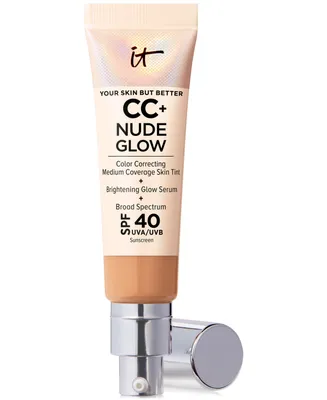 It Cosmetics Cc+ Nude Glow Lightweight Foundation + Serum Spf 40