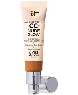 It Cosmetics Cc+ Nude Glow Lightweight Foundation + Serum Spf 40