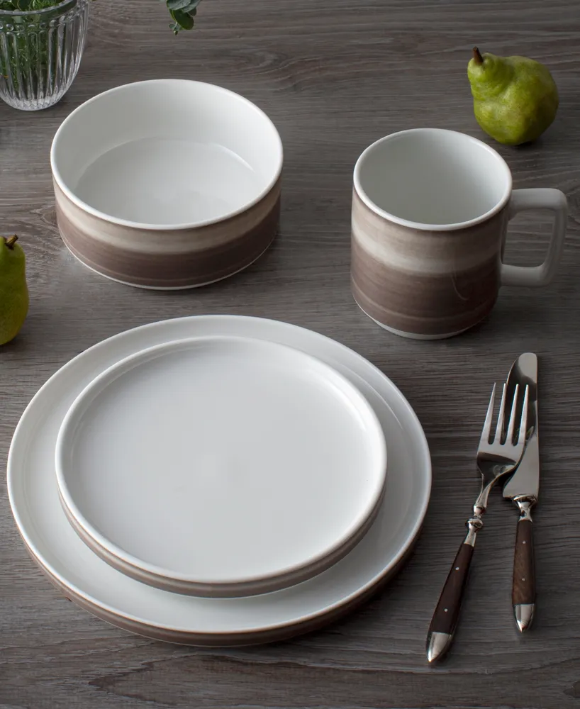 Noritake ColorStax Ombre 4-Piece Place Setting Stax