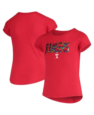 5th & Ocean Big Girls Houston Astros Flip Sequin T-Shirt - Macy's