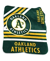 Oakland Athletics 50" x 60" Plush Raschel Throw Blanket