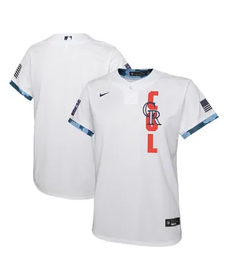 Big Boys Nike White Colorado Rockies 2021 Mlb All-Star Game Jersey