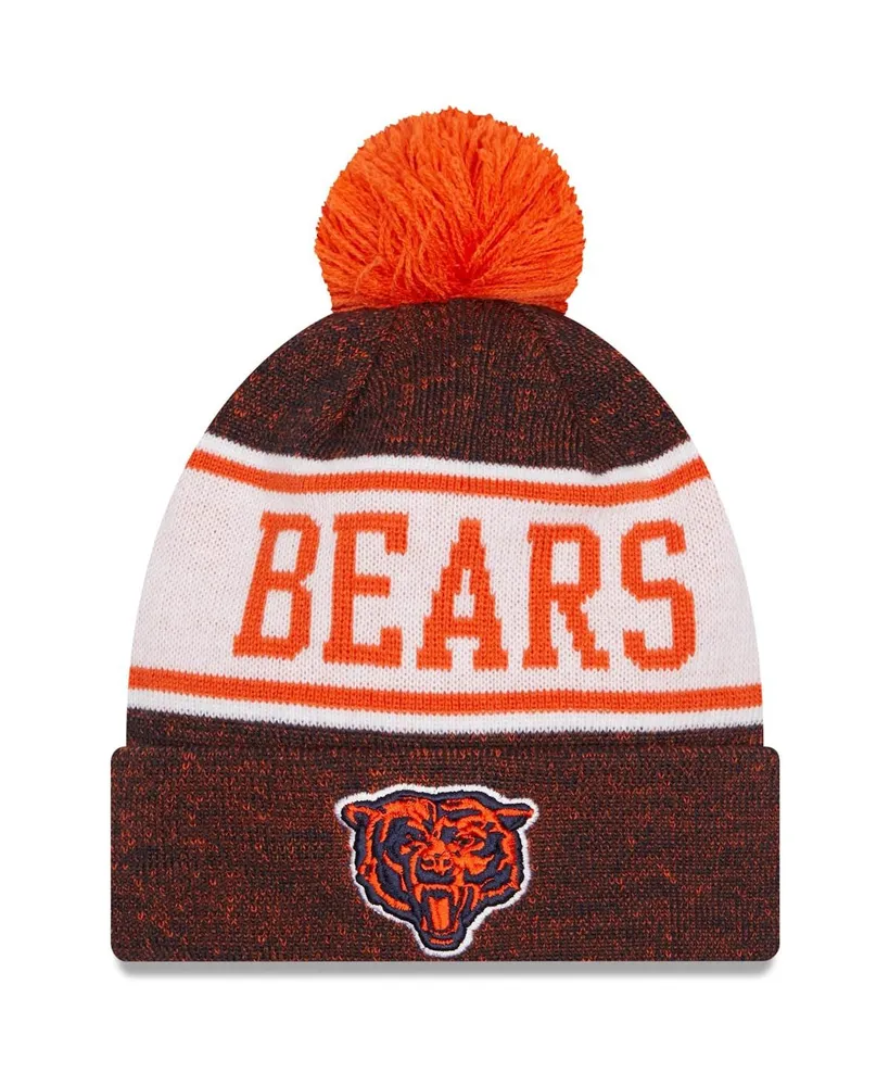 Men's New Era Navy Chicago Bears Fisherman Skully Cuffed Knit Hat