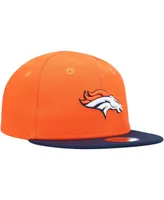 Infant Unisex New Era Orange, Navy Denver Broncos My 1St 9Fifty Adjustable Hat