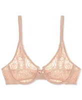 Wacoal Halo Lace Molded Underwire Bra 851205, Up To G Cup