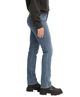 Levi's 314 Shaping Slimming Straight Leg Mid Rise Jeans