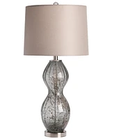 31" Glass Table Lamp