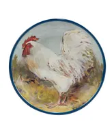 Certified International Rooster Meadow Soup Bowl, Set of 4