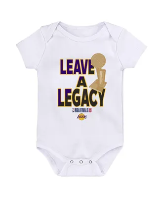 Unisex Newborn Infant White Los Angeles Lakers 2020 Nba Finals Champions Bodysuit