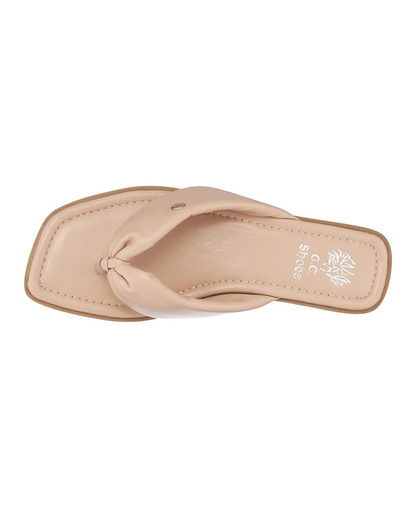 Gc Shoes Women's Reid Flat Thong Sandals
