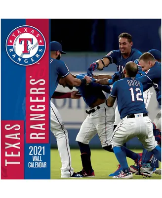 Turner Licensing Texas Rangers 2021 Wall Calendar