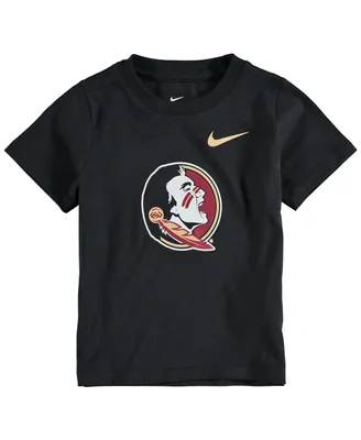 Toddler Boys and Girls Nike Black Florida State Seminoles Logo T-shirt