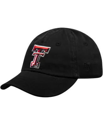 Infant Unisex Top of The World Black Texas Tech Red Raiders Mini Me Adjustable Hat