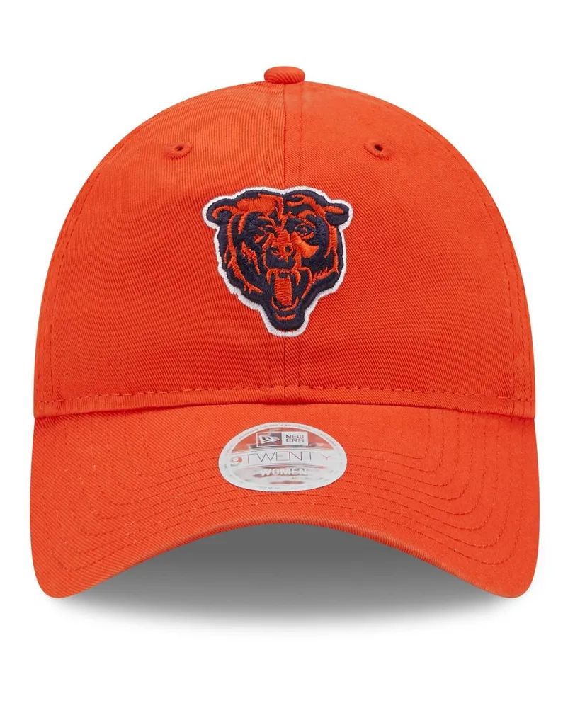 Women's New Era Orange Chicago Bears Core Classic 2.0 9Twenty Adjustable Hat