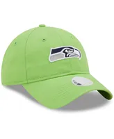 Women's New Era Neon Green Seattle Seahawks Core Classic 2.0 9Twenty Adjustable Hat