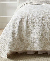 Laura Ashley Amberley Cotton Reversible -Pc. Quilt Set