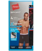Hanes Men's Ultimate 4pk. Sport Boxer Briefs