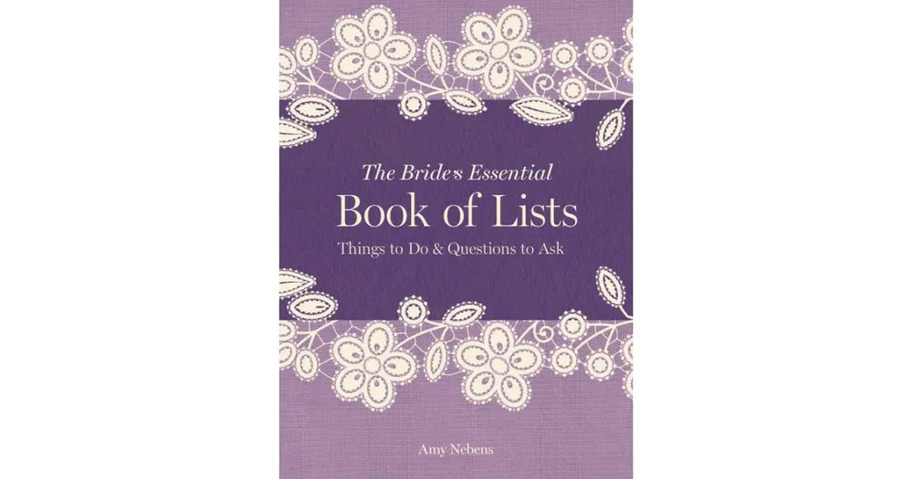 The Bride's Essential Book of Lists