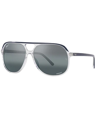 Ray-Ban Unisex Polarized Sunglasses, RB2198 Bill Chromance