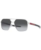 Prada Linea Rossa Men's Polarized Sunglasses