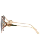 Gucci Women's Sunglasses, GG0225S - Gold