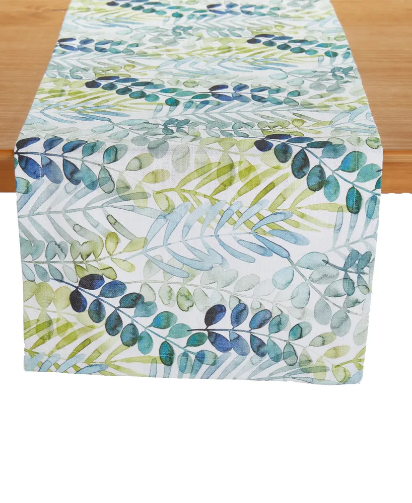 Breezy Branches Runner - Blue