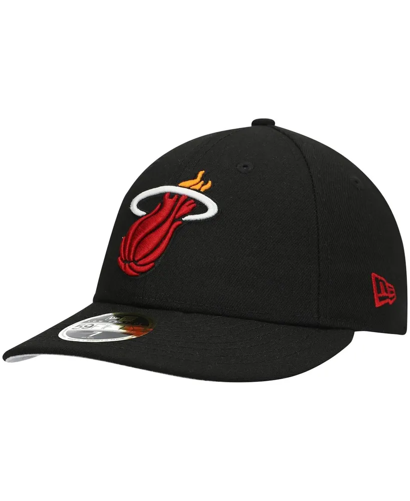 Men's Miami Heat Team Low Profile 59FIFTY Fitted Hat