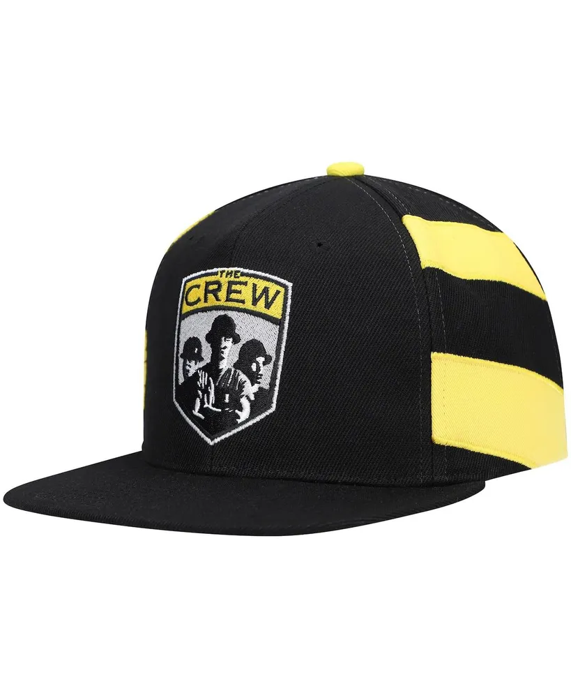 Men's Black Columbus Crew Historic Logo Since '96 Jersey Hook Snapback Hat