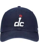 Men's Navy Washington Wizards Team Franchise Fitted Hat