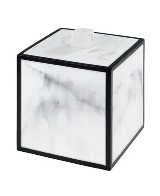 Avanti Jasper Framed Marble-look Resin Covered Jar