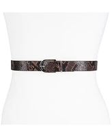 Calvin Klein Women's Rounded Buckle Trouser Pant Dress Belt