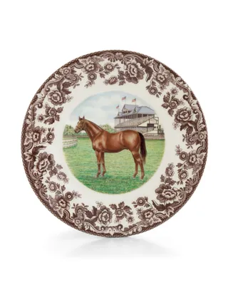 Spode Thoroughbred Horse Salad Plate