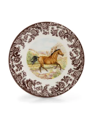 Spode American Quarter Horse Salad Plate