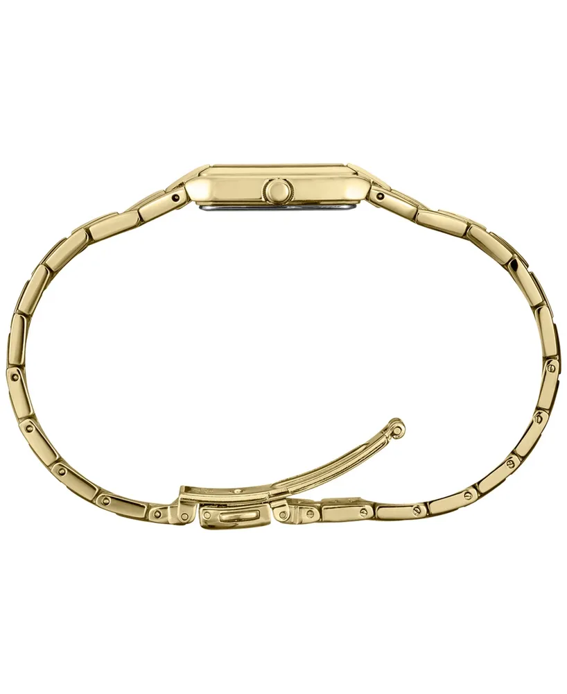 Seiko Women's Essential Gold-Tone Stainless Steel Bracelet Watch 15mm