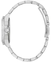 Caravelle designed by Bulova Women's Stainless Steel Bracelet Watch 36mm - Silver