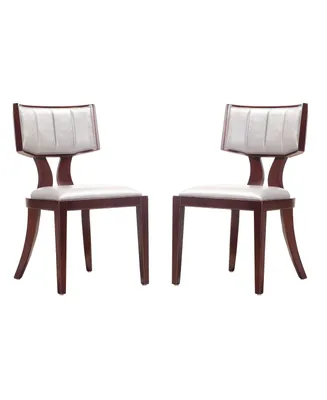 Pulitzer Dining Chair, Set of 2 - Silver